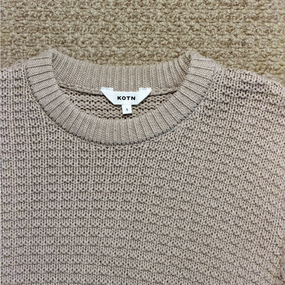 KOTN Waffle Crewneck (Moon) - Picture 3 of 3